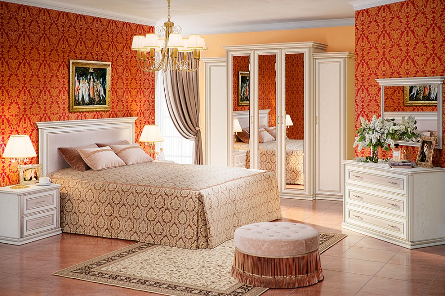 Модульная мебель для спальни «Венето»   в Санкт-Петербурге