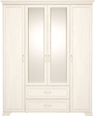 Шкаф для одежды 4-х дверный с ящиками 02  «Венеция»