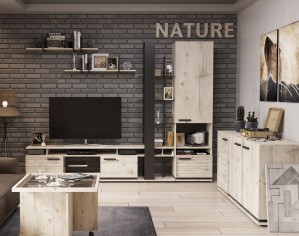 «Nature» Модульная мебель для гостиной Гаскон пайн