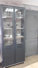 Книжные шкафы со стеклянными дверцами купить в СПб