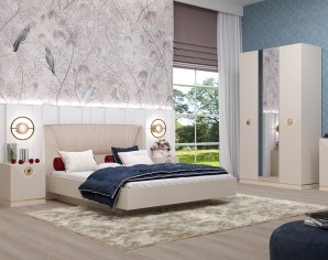«Капри» Модульная мебель для спальни «Капри» Модульная мебель для спальни