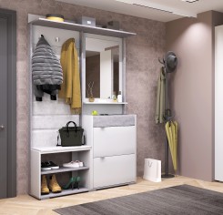 «Акцент» Прихожая с обувницей модульная