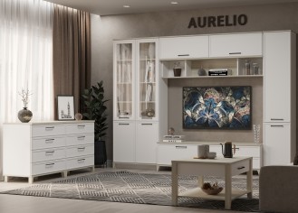 «Aurelio» Модульная гостиная Белый