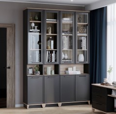 «Aurelio» мебель для домашнего кабинета (Антрацит)