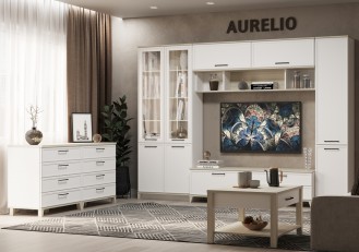 «Aurelio» Модульная гостиная Белый