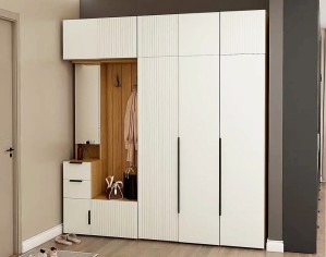 «Стефани» Белая модульная прихожая