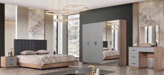 «Бруклин» Модульный спальный гарнитур «Бруклин» Модульный спальный гарнитур