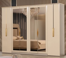 «Вивальди» Шкаф 6-и створчатый