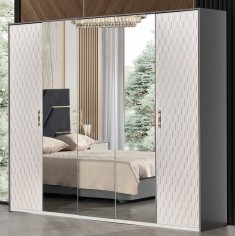 «Грация» Шкаф распашной 5-и створчатый