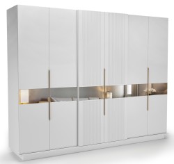 «Изабель» Шкаф 6-ти створчатый