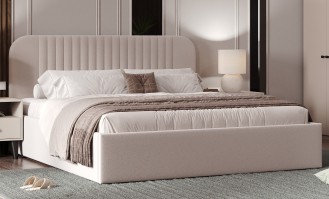 «Луна» Двуспальная кровать с ортопедическим основанием