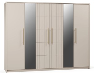 «Милан» Шкаф 6-ти створчатый