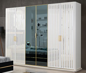 «Монако» Шкаф 6-ти створчатый