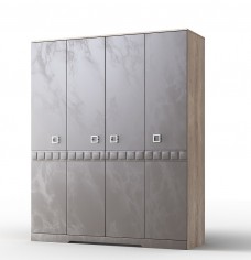 «Римини» Шкаф 4-х дверный для одежды 4Д КМК 0989.4 «Римини» Шкаф 4-х дверный для одежды 4Д КМК 0989.4