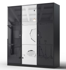 «Монако» Шкаф распашной для одежды 3Д КМК 0673.13 