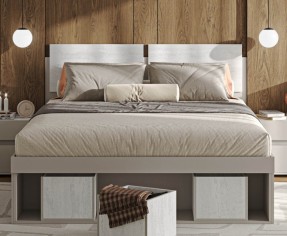 «Прайм» Кровать двуспальная с ортопедическим основанием металл