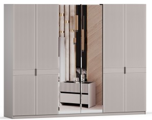 «Адель» Шкаф 6-и створчатый