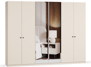 «Луна» Шкаф 6-ти створчатый