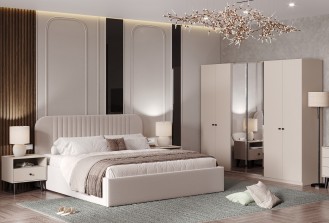 «Луна» Модульный спальный гарнитур