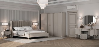 «Милена» Модульный спальный гарнитур «Милена» Модульный спальный гарнитур