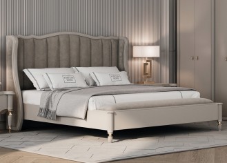 «Милена» Двуспальная кровать с ортопедическим основанием