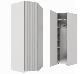 «Харди» шкаф угловой для одежды КМК 0965.47 Белый