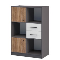 «Мальма» Шкаф комбинированный с 2-мя ящиками МН-135-09