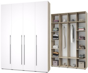 «Стоун» Шкаф 4-х створчатый С41