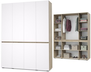 «Тифани» Шкаф 4-х створчатый Т41 «Тифани» Шкаф 4-х створчатый Т41