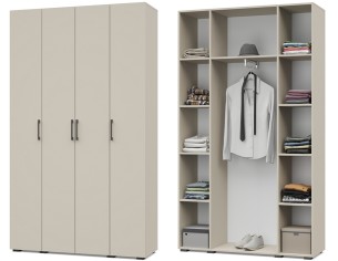 «Карина» Шкаф 4-х створчатый К41