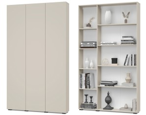 «Ирбис» Шкаф-пенал узкий для книг 1200 И31 «Ирбис» Шкаф-пенал узкий для книг 1200 И31