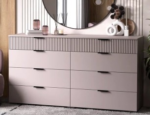 «Сатин» Комод 8 ящиков М05