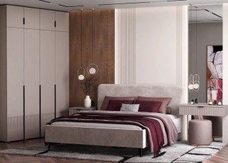 «Сатин» Модульный спальный гарнитур «Сатин» Модульный спальный гарнитур