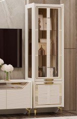 «Стефани» Арида Пенал-витрина 1 стеклодверь «Стефани» Арида Пенал-витрина 1 стеклодверь