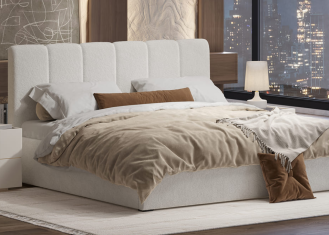 «Леонардо» Кровать двуспальная с подъемным мех-мом (малое изголовье) «Леонардо» Кровать двуспальная с подъемным мех-мом (малое изголовье)