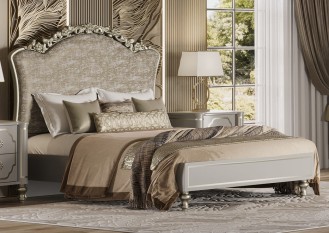 «Мария» Арида Кровать двуспальная (платина) с подъемным мех-мом