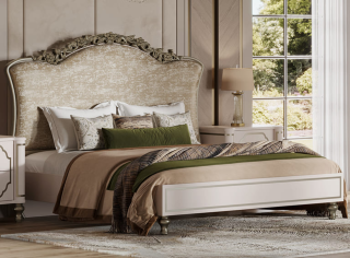 «Мария» Арида Кровать двуспальная (бежевый) с подъемным мех-мом