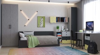 «Сыр» Модульная молодежная мебель