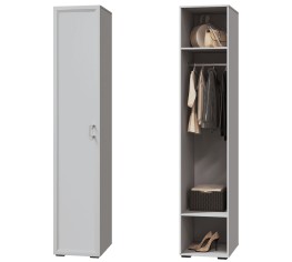 «Афина» Шкаф для платья и белья с 1 дверкой