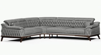 «Граф» Угловой диван с откидной спинкой (Фортуна)