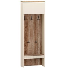 «Джулия» Вешалка с антресолью и выдвижным ящиком м.13 «Джулия» Вешалка с антресолью и выдвижным ящиком м.13