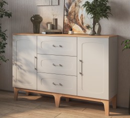 «Танаро» Неман Комод с 2-мя дверками и 3 ящиками МН-058-07 «Танаро» Неман Комод с 2-мя дверками и 3 ящиками МН-058-07