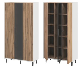 «Модена» Неман Шкаф 3-х створчатый 1 стеклодверь МН-048-01