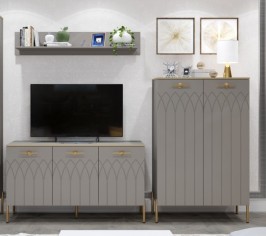 «Капри 2» модульная стенка для гостиной 