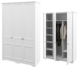 «Денвер» Неман Шкаф 3-х створчатый для одежды МН-040-18 «Денвер» Неман Шкаф 3-х створчатый для одежды МН-040-18