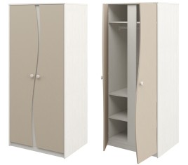 «Комби» Неман Шкаф 2-х створчатый для одежды МН-211-16