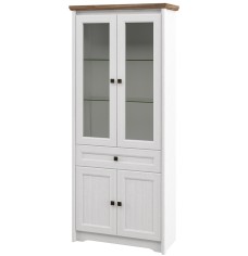 «Тиволи» Неман Шкаф-витрина 2 стеклодвери МН-035-08