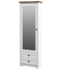 «Тиволи» Неман Шкаф-пенал с зеркалом МН-035-09