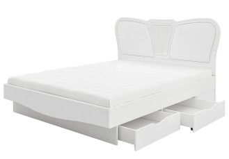 «София» Неман Кровать 160х200 с ортопедическим основанием и выкатными ящиками МН-025-25