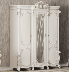 «Венеция Стайл» Арида (крем) Шкаф трехдверный 